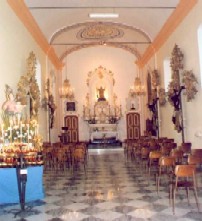 L'interno dell'Oratorio dopo i restauri del 1998